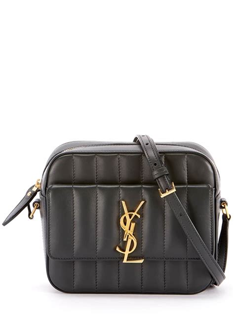 vicky ysl monogram quilted camera bag|Saint Laurent Vicky Medium YSL Monogram Quilted Camera Bag.